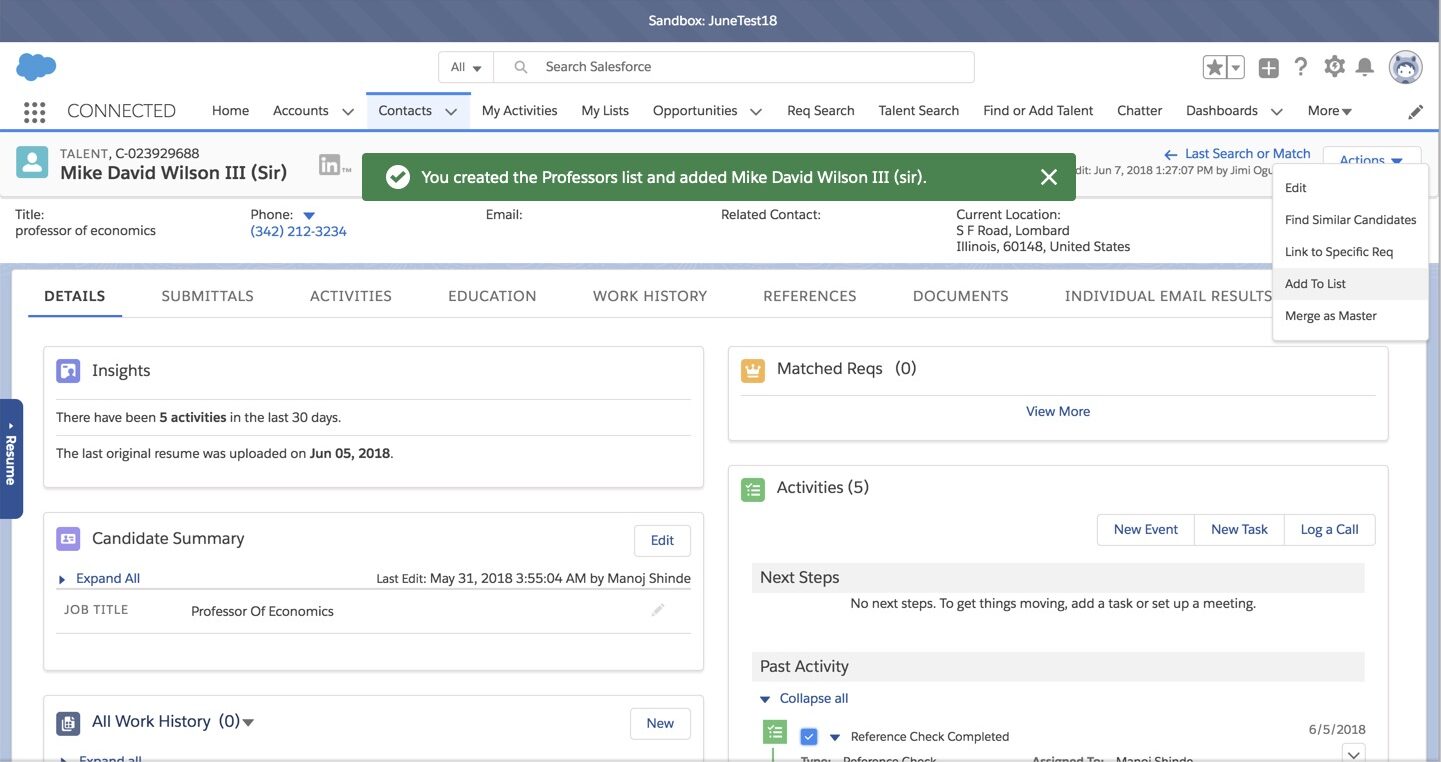 Allegis Connected Screen